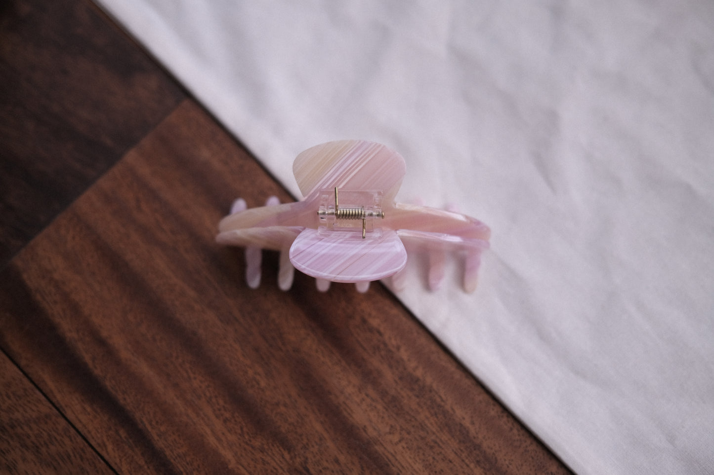 Hair Claw Clip in Penne Carbonara