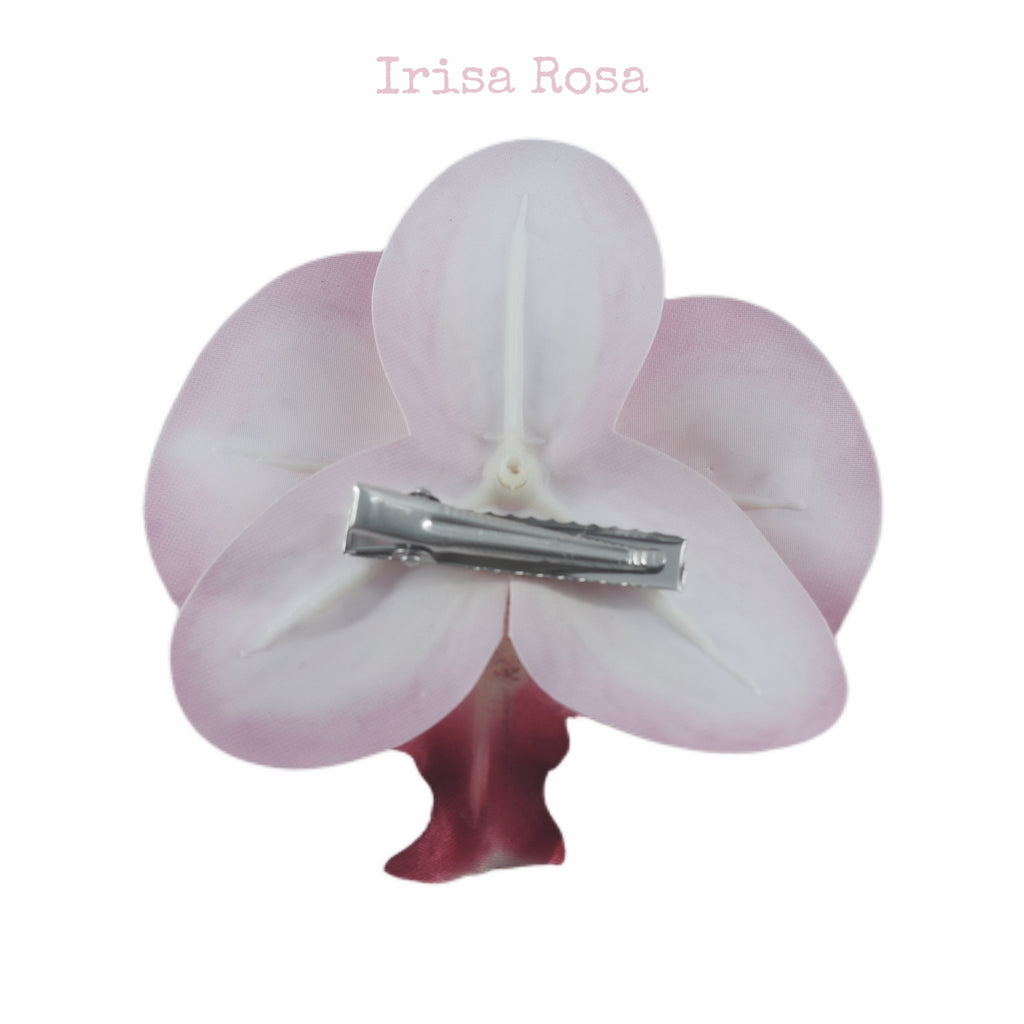 Orchid Barrette in Freckles