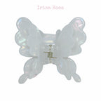 Flutter Duo Clip in White