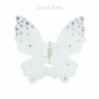 Sparkle Flutter Claw in White