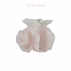 Petit Rose Hair Claw in Pink