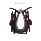 Grande Rose Claw in Red