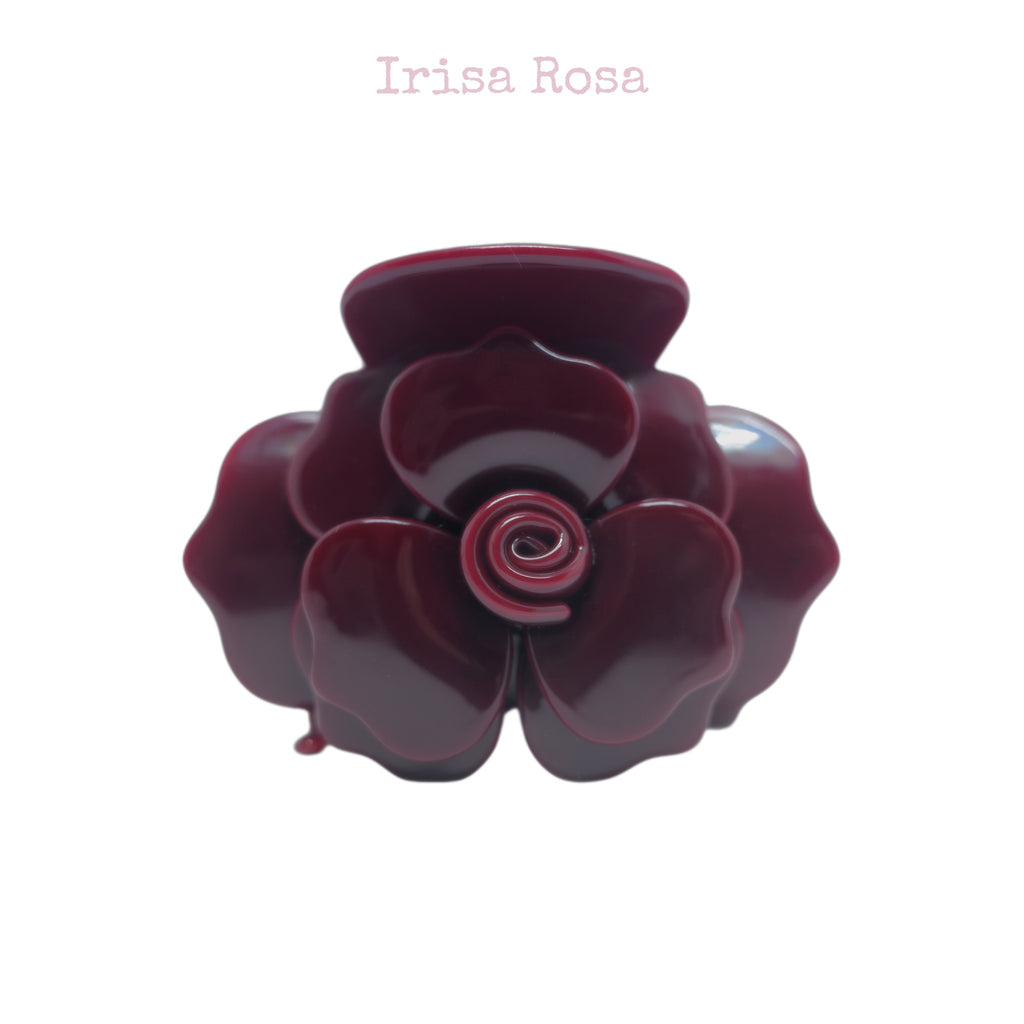 Grande Rose Claw in Red