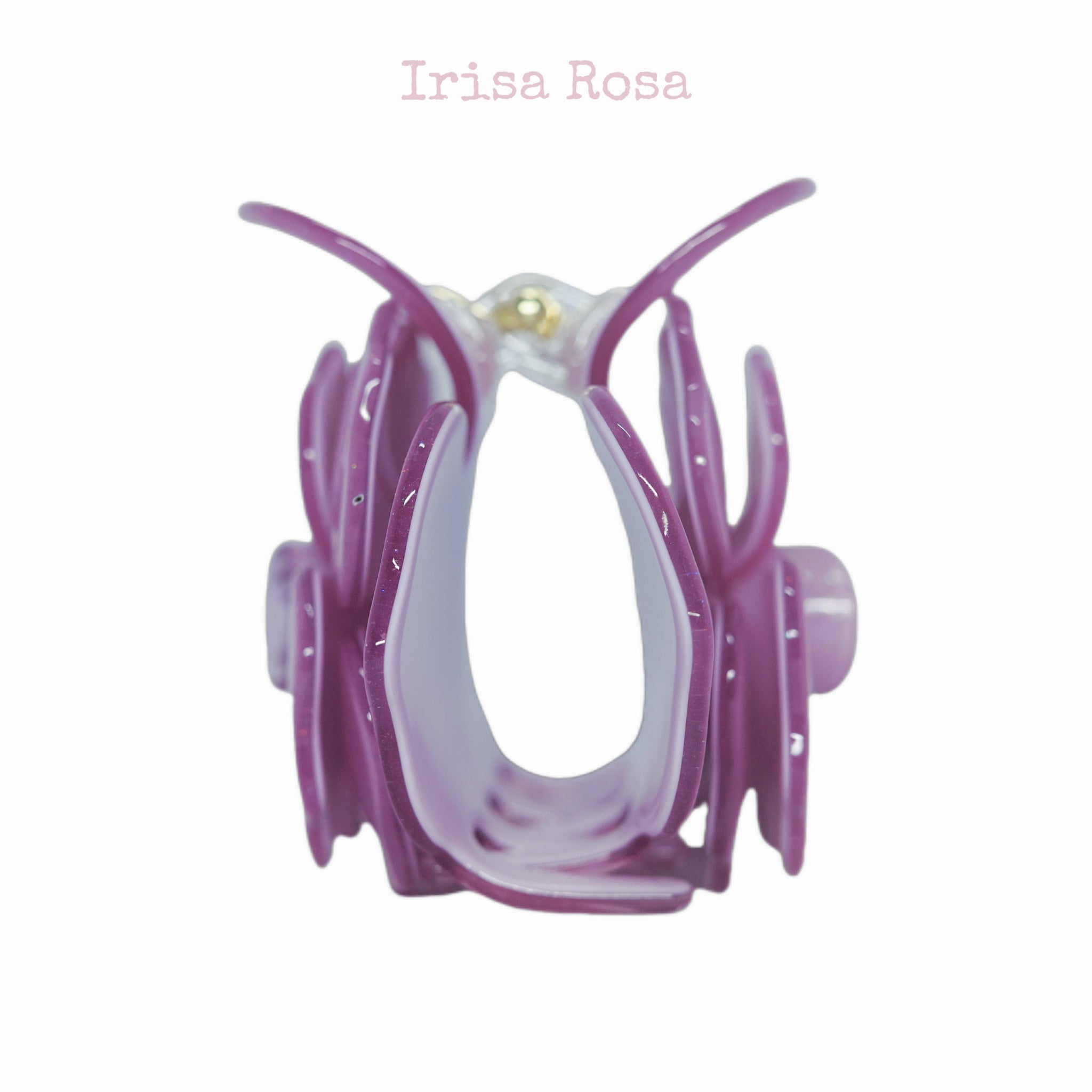 Grande Rose Claw in Purple
