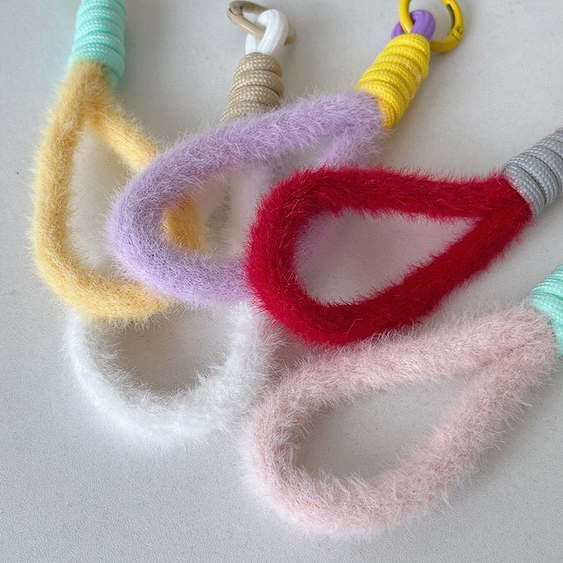 Fluffy Wrist Straps for Phones