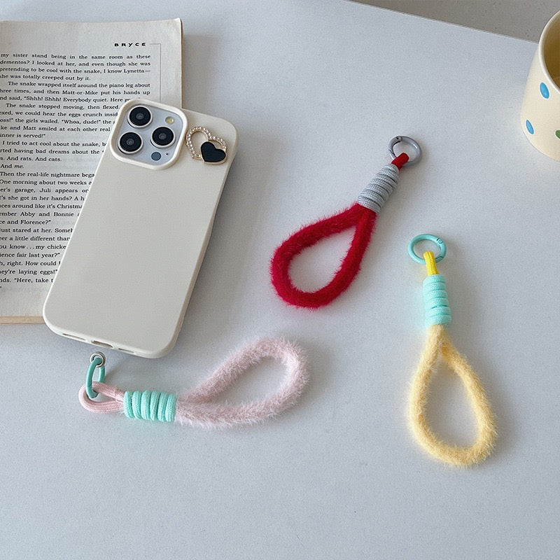 Fluffy Wrist Straps for Phones