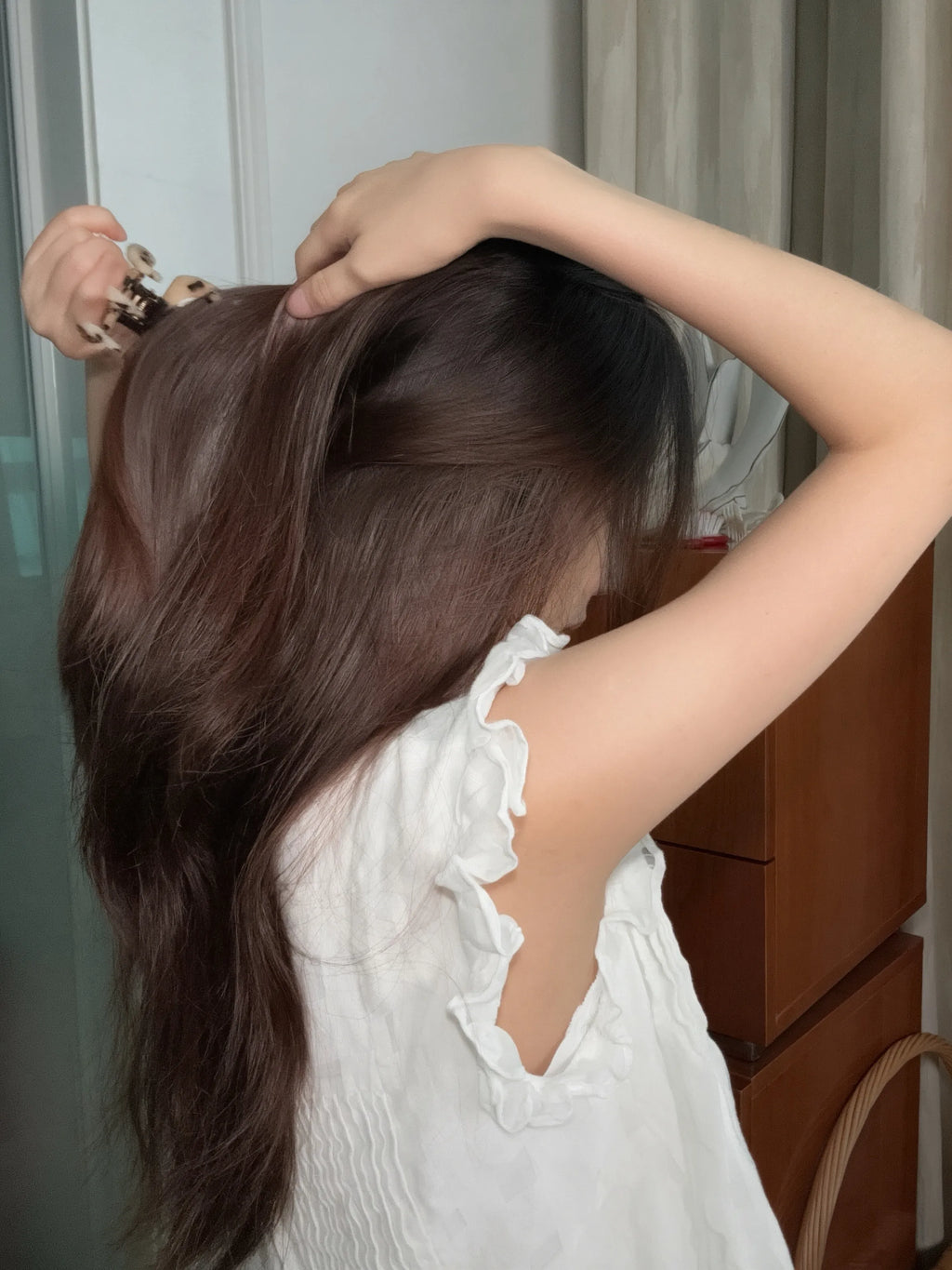 Jellyfish Claw in Beige Tortoiseshell