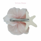 Special Edition of Orchid Barrette in Pink with Starfish