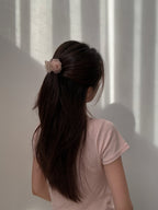 Petit Rose Hair Claw in Pink