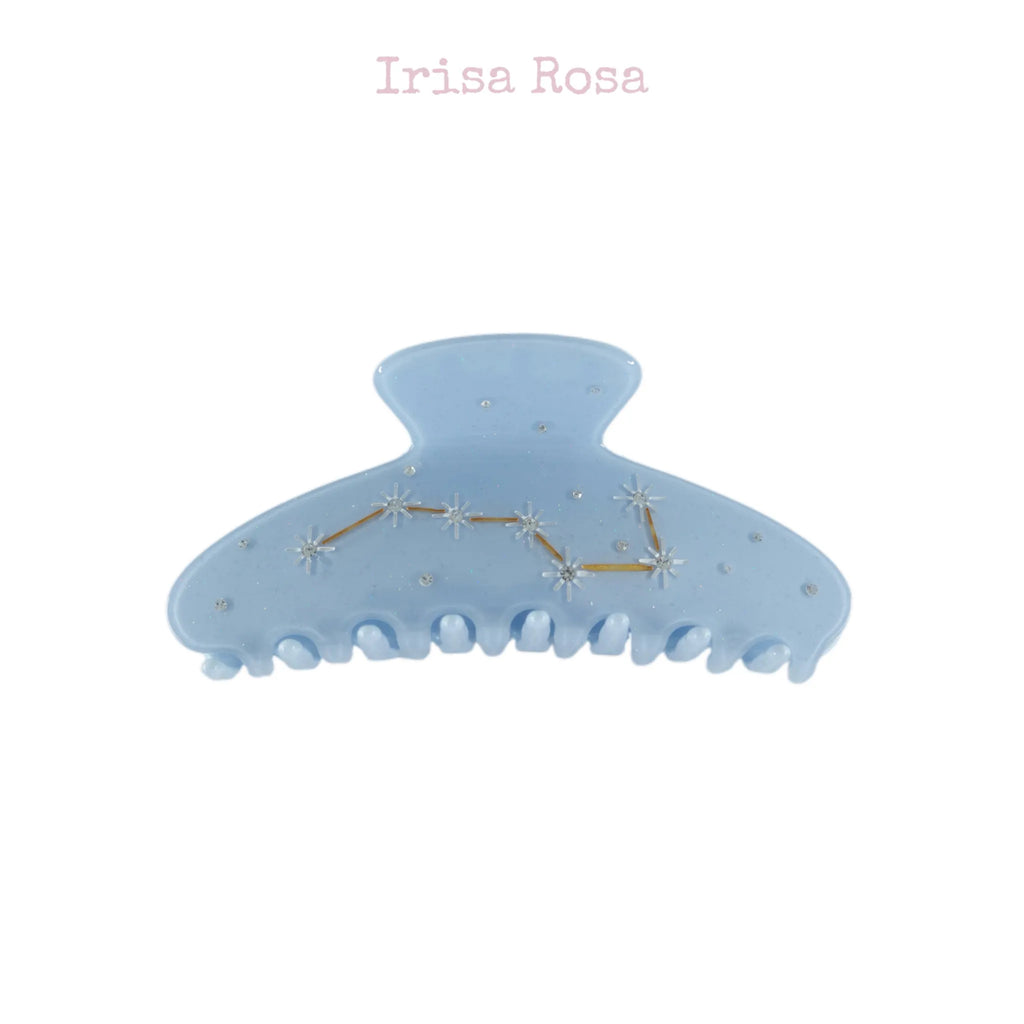 The Big Dipper Hair Claw in Blue – bold claw clip with celestial-inspired design