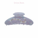 The Big Dipper Hair Claw in Purple – wide claw clip with galaxy-inspired design