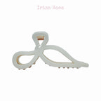 Pure White Bow Hair Clip – Elegant Hair Accessory for Women