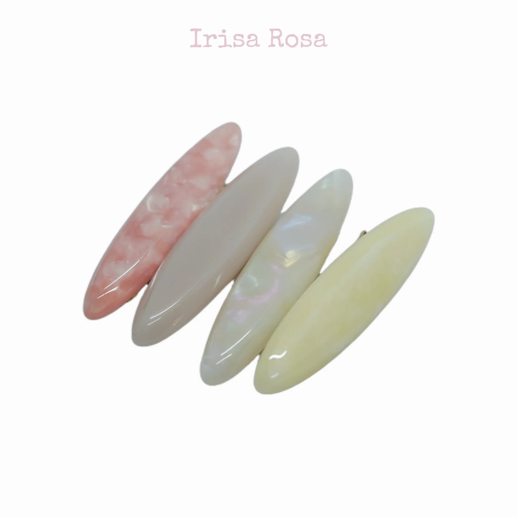 4 pcs butter side clip set – durable hair barrettes for women