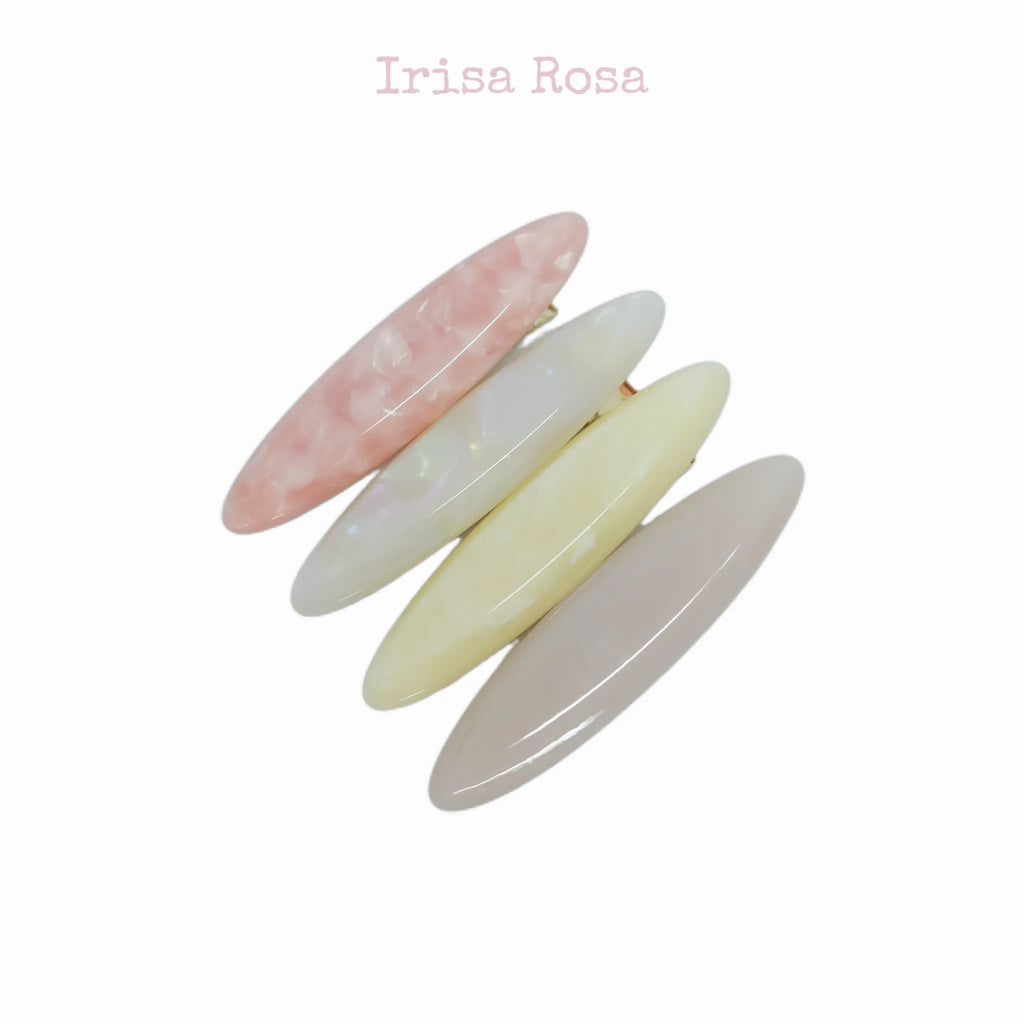 Butter side clip set – 4 pcs colorful hair accessories for women