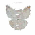 Orange Butterfly Hair Claw – stylish claw clip for everyday and wedding hairstyles