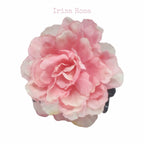 Friendly Pink Peony Hair Claw – romantic floral claw clip for daily wear