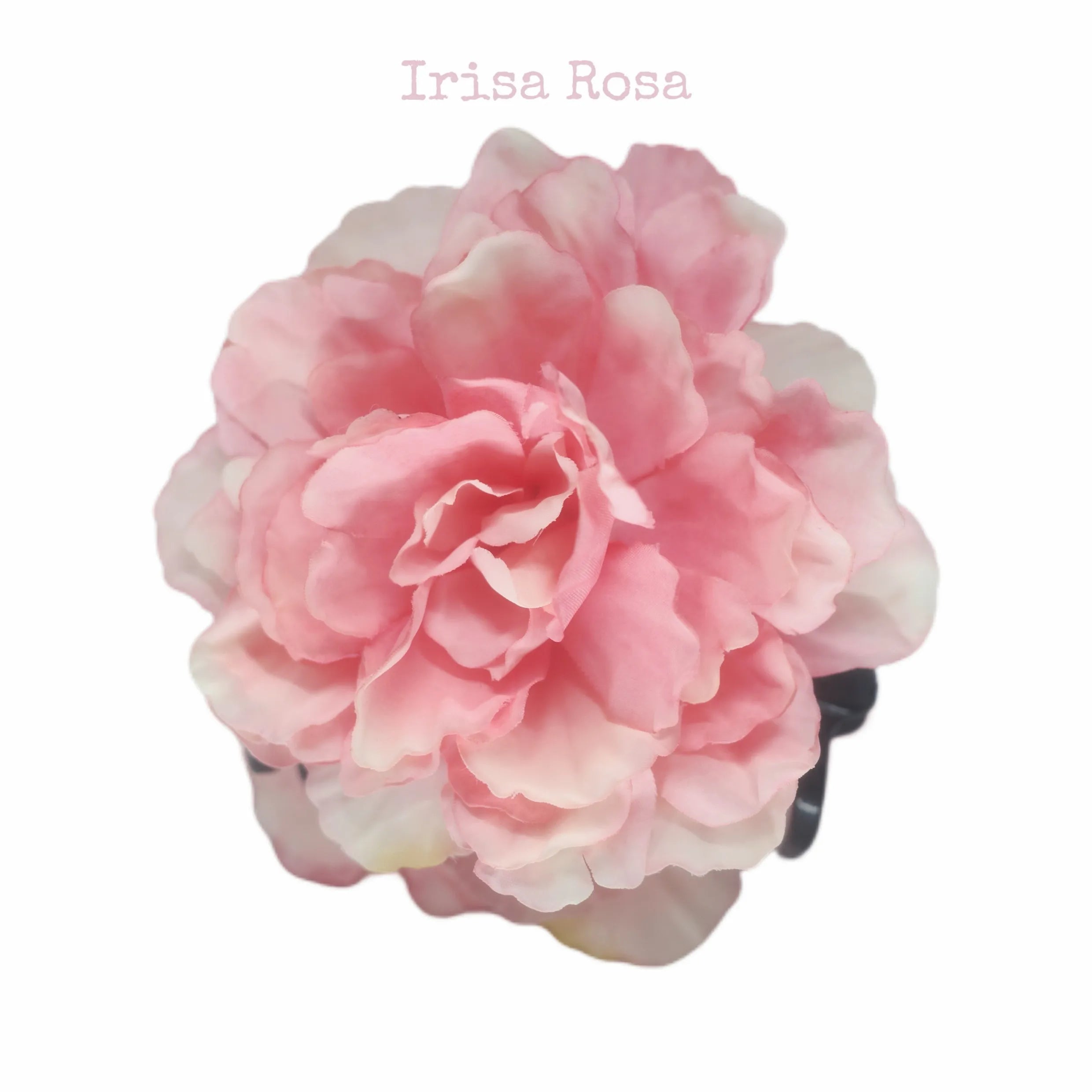 Friendly Pink Peony Hair Claw – romantic floral claw clip for daily wear