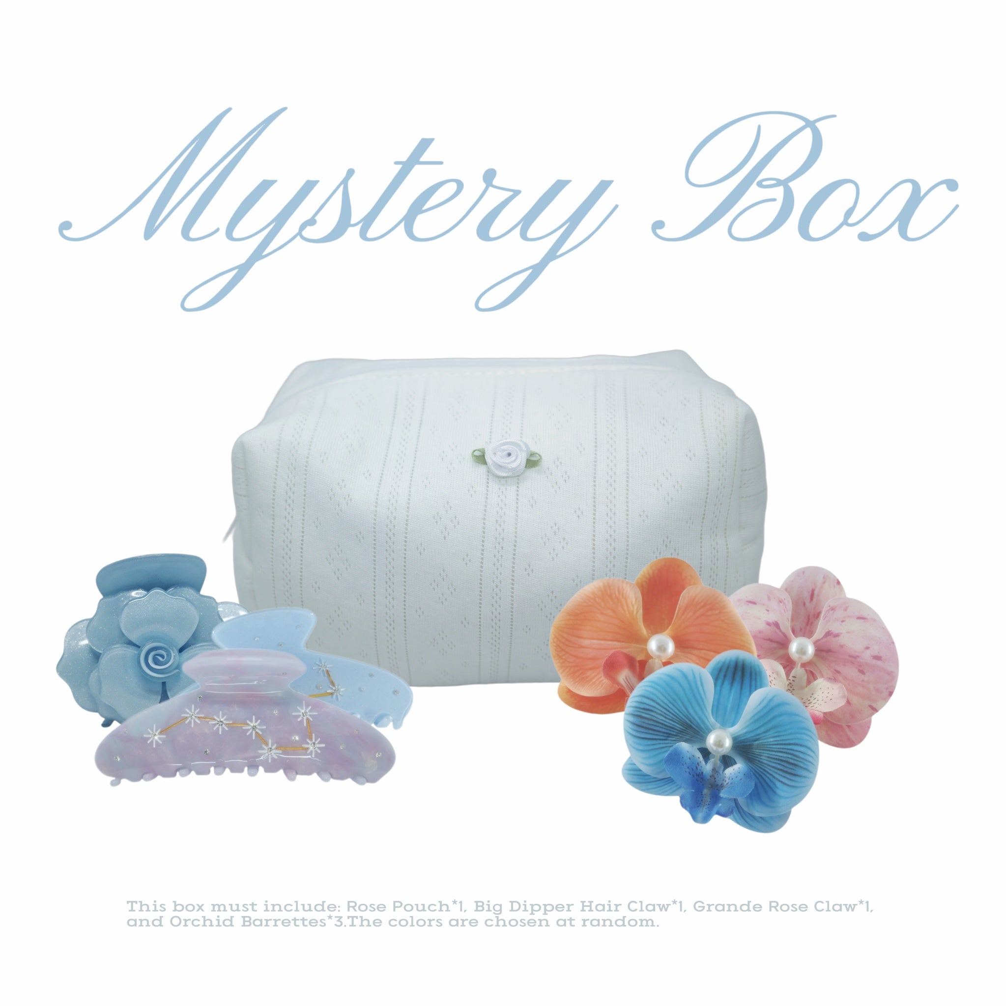 2025 Summer Mystery Box – limited edition hair accessories set with claw clips and barrettes
