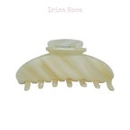 White claw clip hair accessories for women – minimalist barrette for daily styling